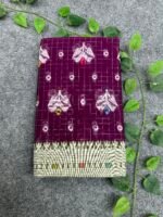 কোডঃ 111 - Cotton Premium Saree - Image 3
