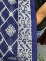 নীল যামিনী 2 - সুতি শাড়ি/12 হাত লম্বা - Image 2