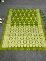 বকুল পাতা - সুতি শাড়ি/12 হাত লম্বা - Image 2