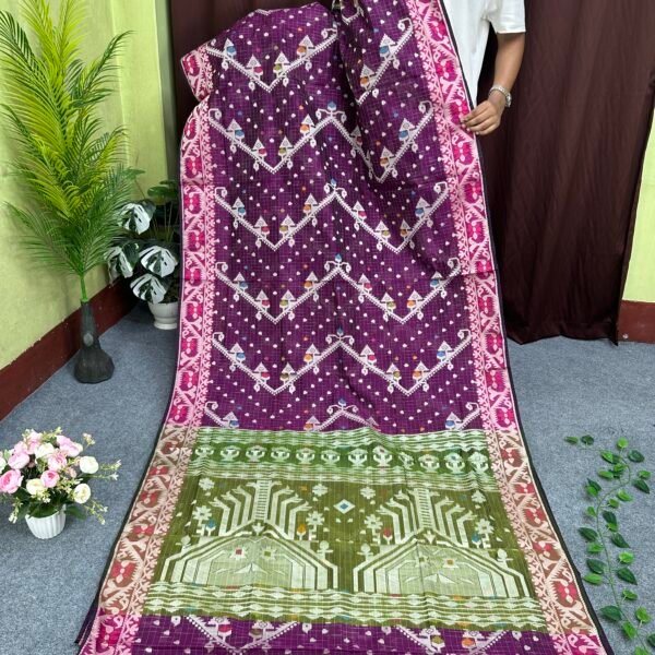 কোডঃ 116 - Cotton Premium Saree