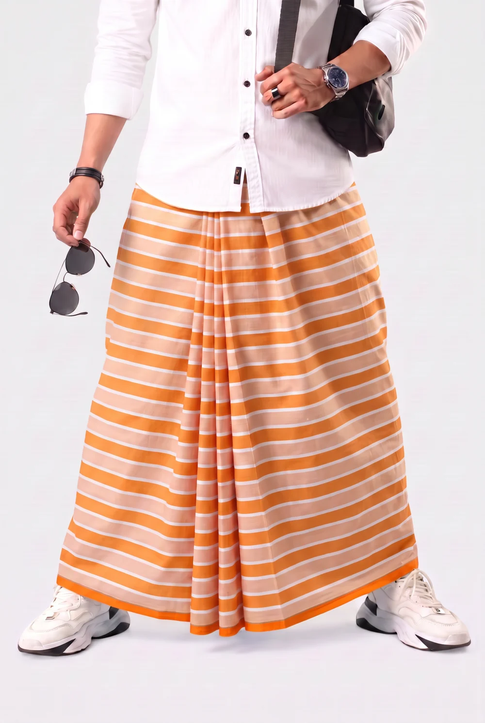 fashn-export-1790783704818 কোডঃ EC 12 -Extra Soft Lungi - Image 1